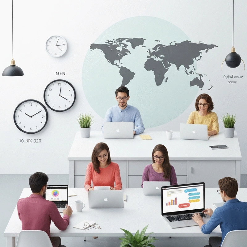 Managing Time Zones for Teams