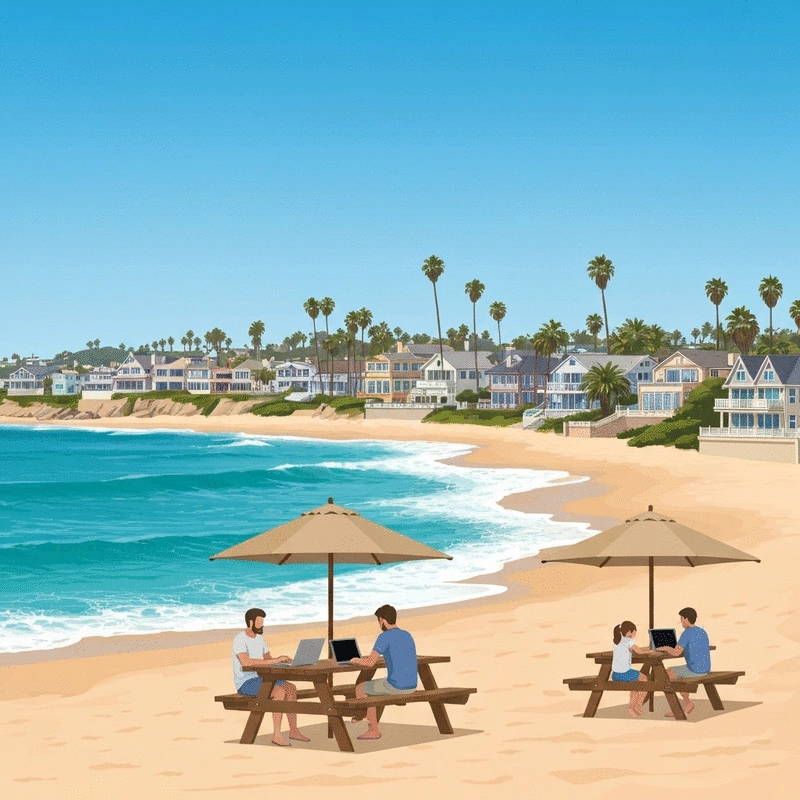 Best Coastal Towns and Beach Destinations for Families and Remote Workers